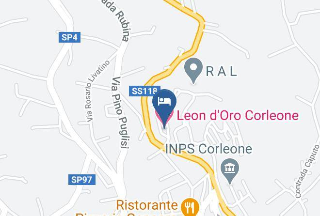 Palermo - Leon D'oro Corleone Maps