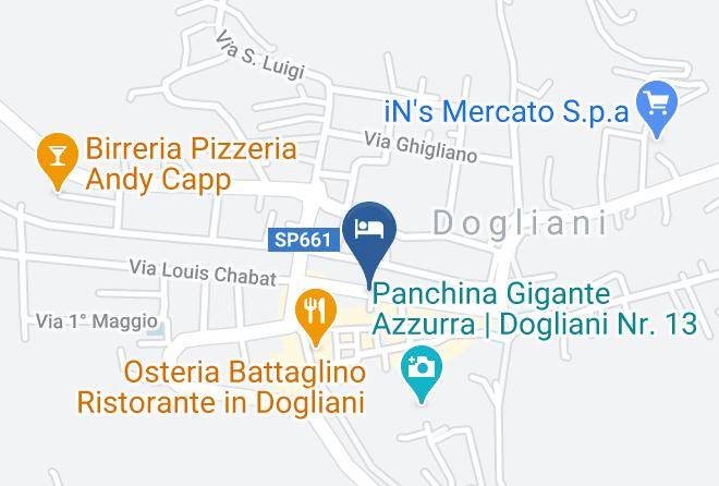 Cuneo - Leon D'oro Ristorante Dogliani Albergo Bar Maps