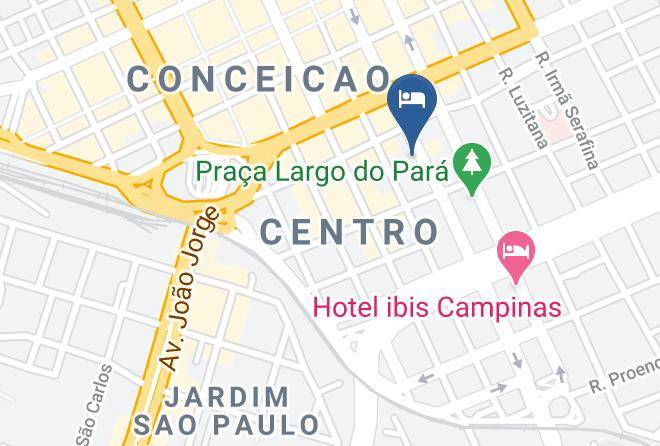 Campinas - Leon Park Hotel Maps