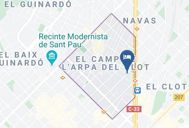 Barcelona - Leonardo Boutique Hotel Barcelona Sagrada Familia Maps