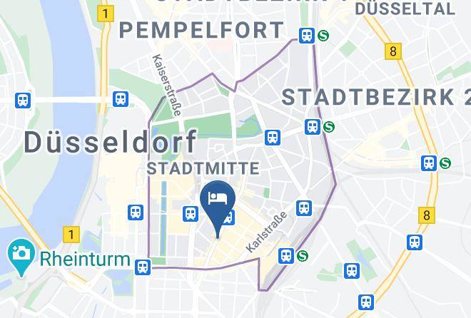 Dusseldorf - Leonardo Boutique Hotel Dusseldorf Maps