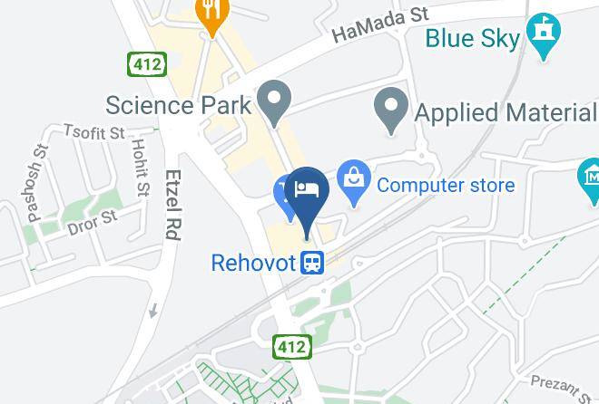 Leonardo Boutique Rehovot Hotel Map