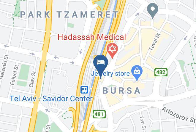 Tel Aviv Yafo - Leonardo City Tower Maps
