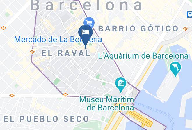 Barcelona - Leonardo Hotel Barcelona Las Ramblas Maps