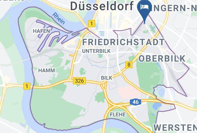 Dusseldorf - Leonardo Hotel Dusseldorf City Center Maps