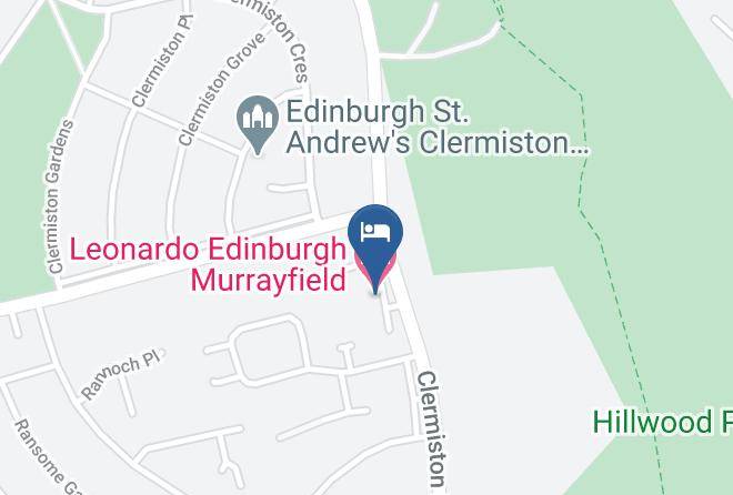 Leonardo Edinburgh Murrayfield Map