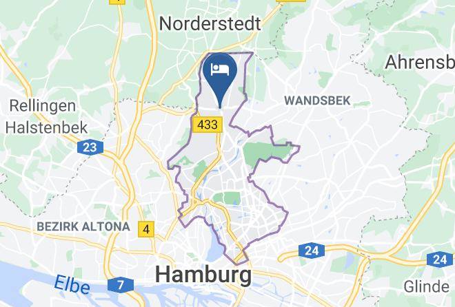 Stadt Hamburg - Leonardo Hotel Hamburg Airport Maps