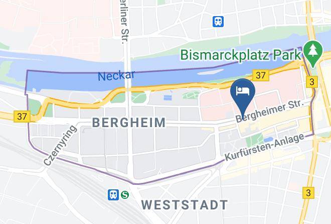 Heidelberg - Leonardo Hotel Heidelberg City Center Maps