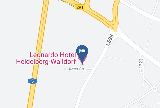 Rhein Neckar Kreis - Leonardo Hotel Heidelberg Walldorf Maps