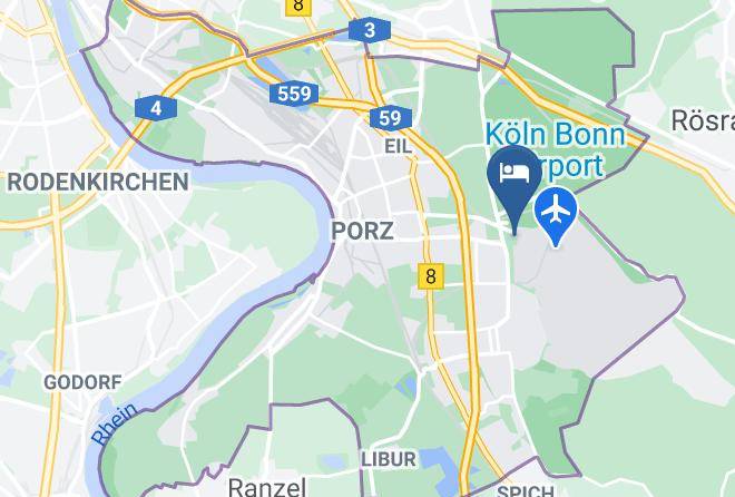 Leonardo Hotel Koln Bonn Airport Map