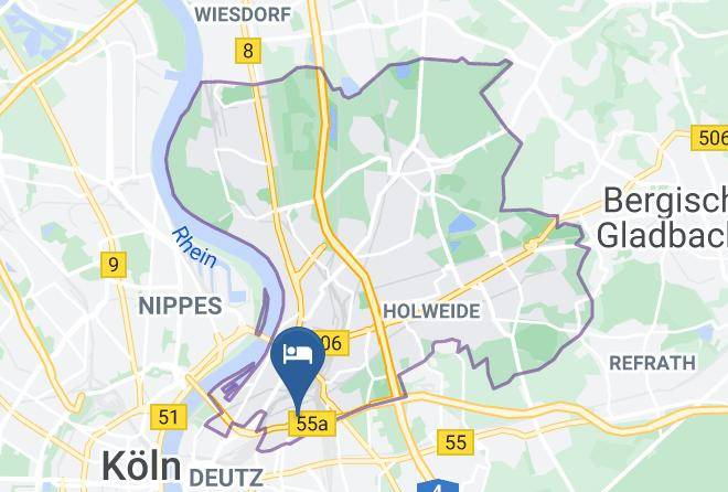Cologne - Leonardo Hotel Koln Maps