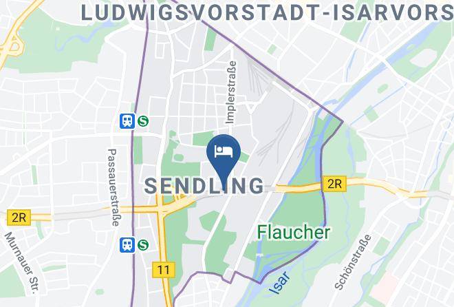 Leonardo Hotel Munchen City West Map