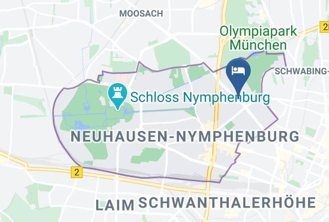 Munich District - Leonardo Hotel Munchen Olympiapark Maps