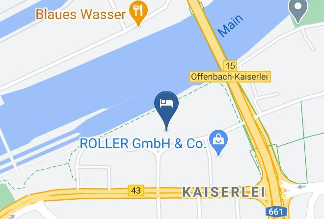 Offenbach Am Main - Leonardo Hotel Offenbach Frankfurt Maps