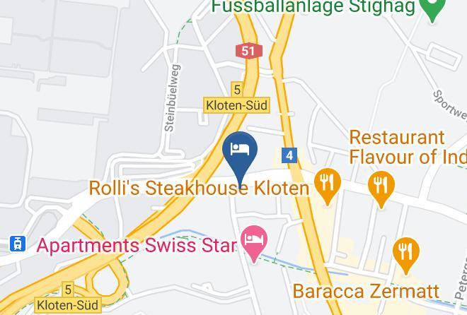 Bulach - Leonardo Hotel Zurich Airport Maps