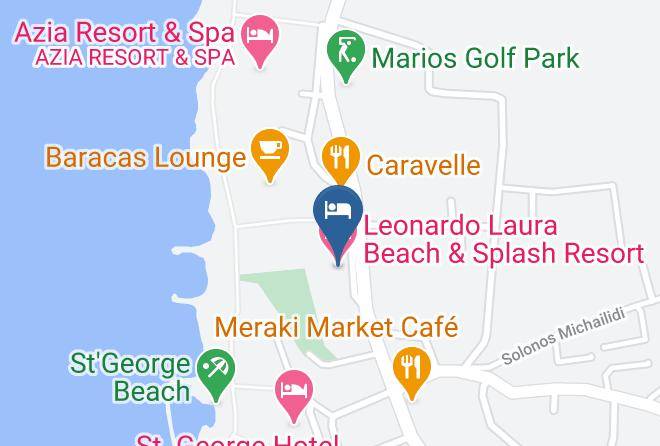 Leonardo Laura Beach & Splash Resort Map