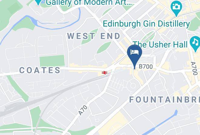 Leonardo Royal Edinburgh Haymarket Map