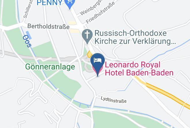 Baden Baden - Leonardo Royal Hotel Baden Baden Maps