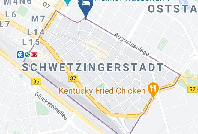 Leonardo Royal Hotel Mannheim Map