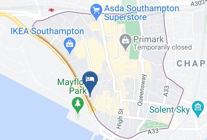 Southampton - Leonardo Royal Southampton Grand Harbour Maps
