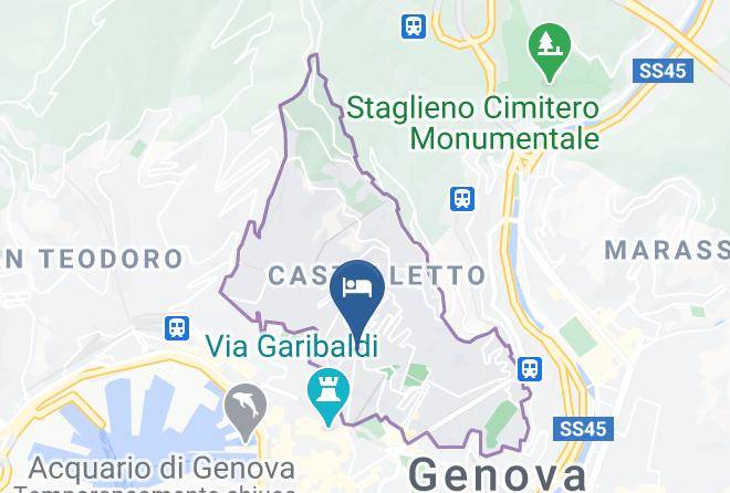Genoa - Leone X Genova Affittacamere Maps