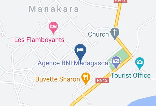Manakara Atsimo - Leong Hotel Maps
