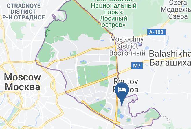Moscow - Leon Hotel Maps