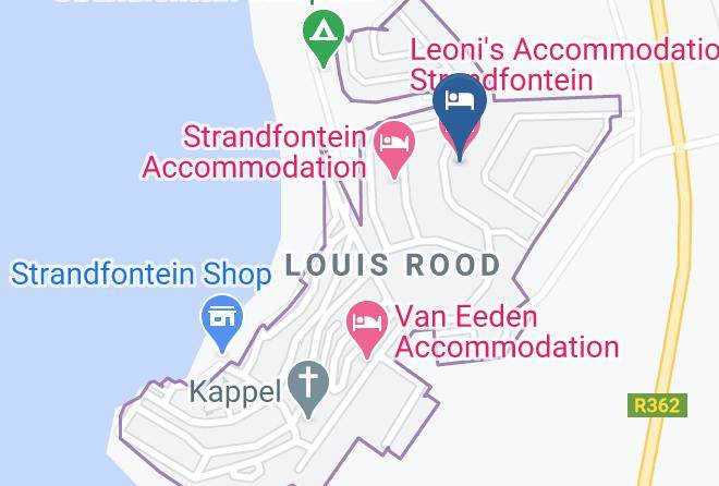 Westst - Leoni's Accommodation Strandfontein Maps