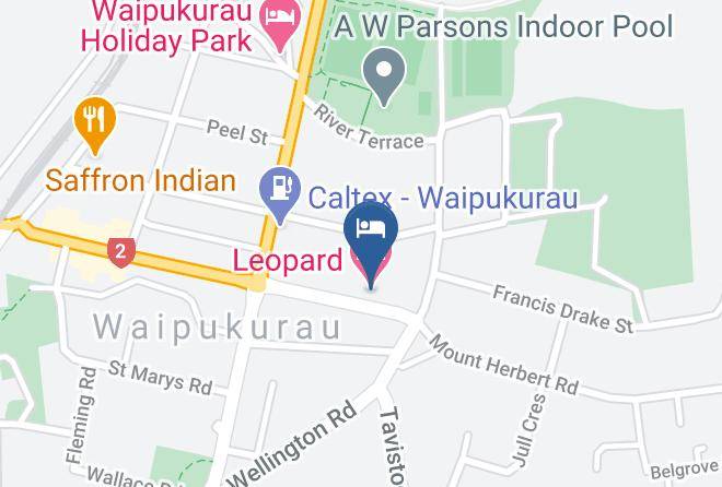 Central Hawke S Bay - Leopard Hotel Maps