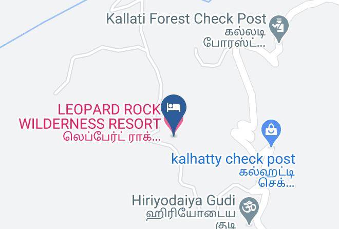 Ooty - Leopard Rock Wilderness Resort Maps