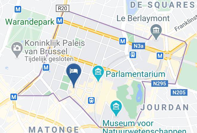 Elsene - Leopold Hotel Brussels Eu Maps