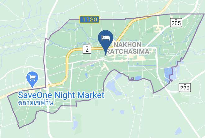 Amphoe Mueang Nakhon Ratchasima - Leosor Hotel Maps