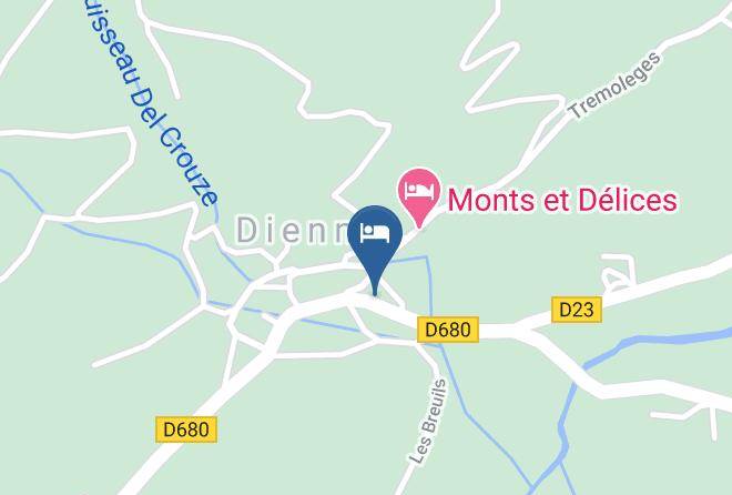 Cantal - Lepicerie De Dienne Maps