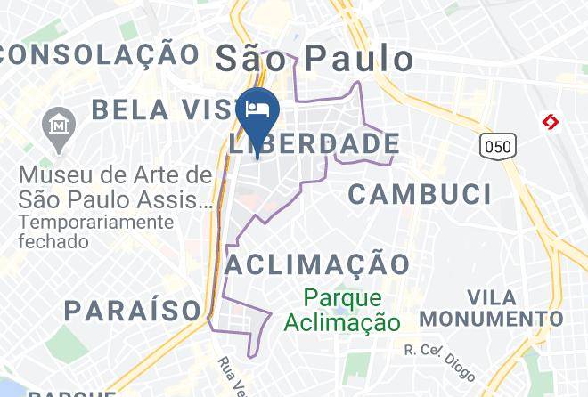 Sao Paulo Liberdade - Leques Brasil Maps