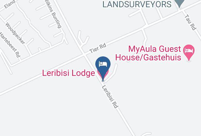City Of Tshwane - Leribisi Lodge Maps
