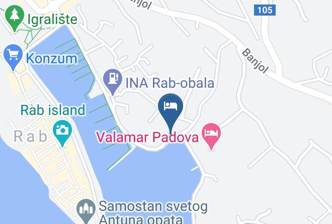 Rab - Lero Apsrtmani Maps