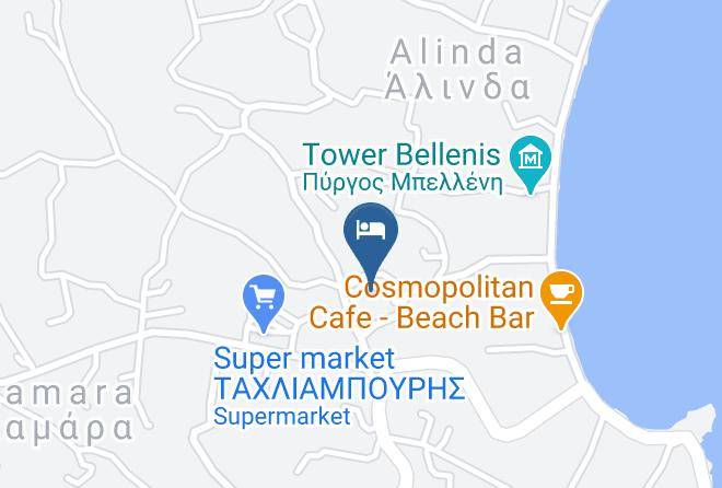 Leros Princess Boutique Hotel Map