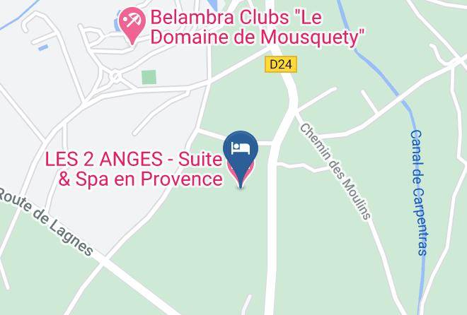 Vaucluse - Les 2 Anges Suite & Spa En Provence Maps