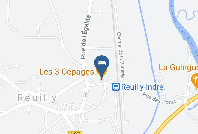 Indre - Les 3 Cepages Maps