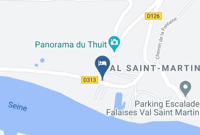 Eure - Les 3 Falaises Le Manoir De Clairval Maps