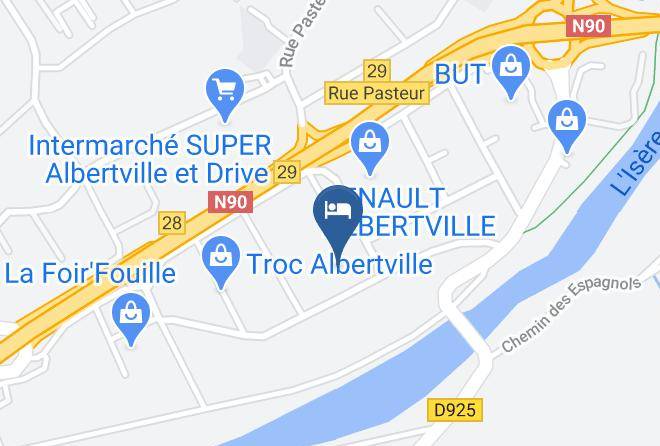 Savoie - Les 4 Vallees Maps