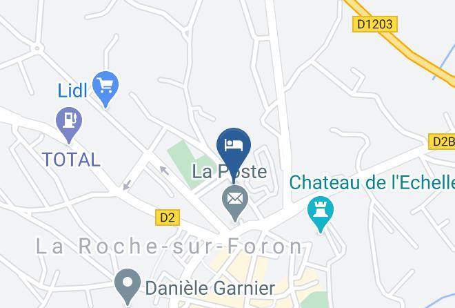 Haute Savoie - Les Afforets Hotel Maps