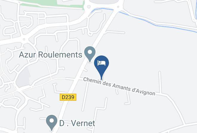 Vaucluse - Les Airis Maison De Vacances Ecologique Maps
