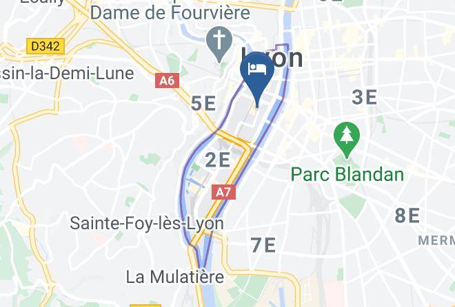 Rhone - Les Allees De Bellecour Maps