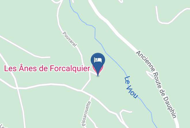 Les Anes De Forcalquier Map