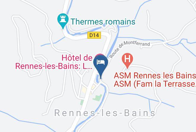 Aude - Les Angelots Maps