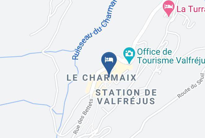 Savoie - Station De Ski De Valfrejus Maps