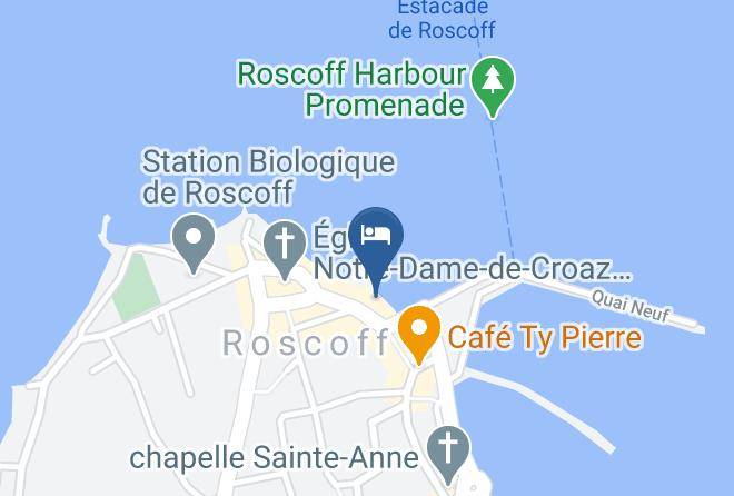 Finistere - Les Arcades Roscoff Maps