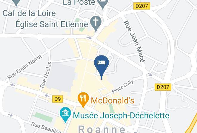 Loire - Les Ateliers D'art Chambres D'hotes Maps