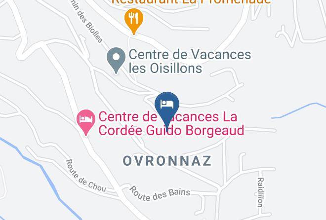 Martigny - Les Bains D'ovronnaz Maps